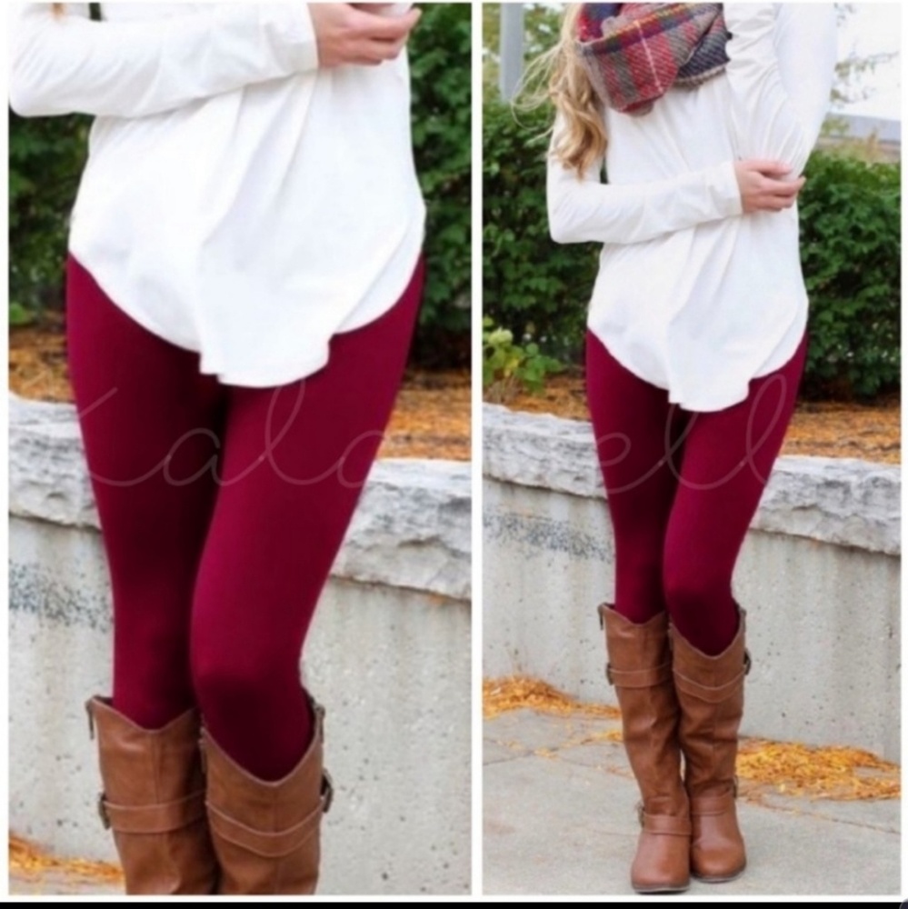 LAST PAIR!!! NWT KALAVELLA FLEECE LINED LEGGINGS
